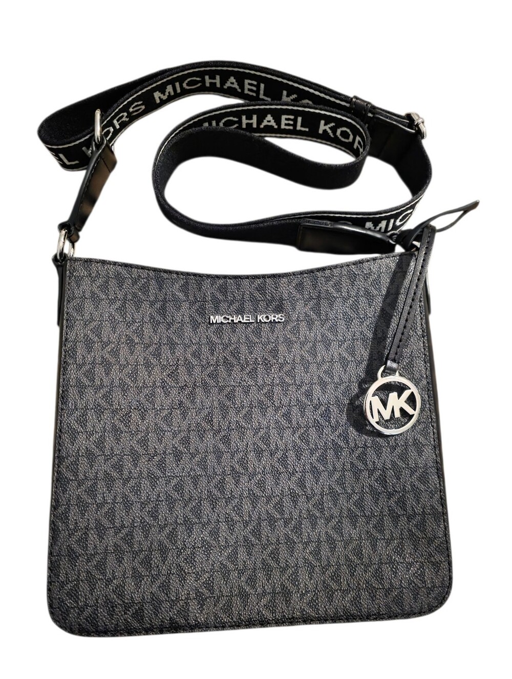 Michael Kors Jet Set Crossbody Bag with Branded Strap